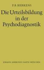 Die Urteilsbildung in der Psychodiagnostik