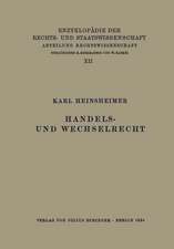 Handels- und Wechselrecht