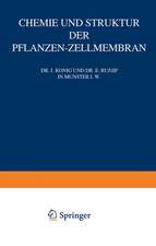 Chemie und Struktur der Pflanzen-Zellmembran