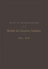 Die Theorie der Beobachtungsfehler und die Methode der kleinsten Quadrate mit ihrer Anwendung auf die Geodäsie und die Wassermessungen