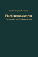 Flächentransistoren: Eigenschaften und Schaltungstechnik