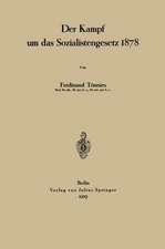 Der Kampf um das Sozialistengesetz 1878