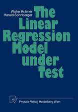 The Linear Regression Model Under Test