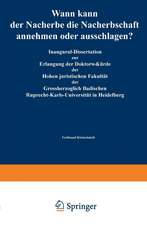 Wann kann der Nacherbe die Nacherbschaft annehmen oder ausschlagen?: Inaugural-Dissertation zur Erlangung der Doktorwürde der Hohen juristischen Fakultät der Grossherzoglich Badischen Ruprecht-Karls-Universität in Heidelberg