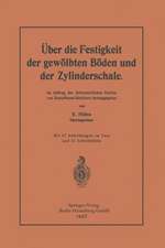 Über die Festigkeit der gewölbten Böden und der Zylinderschale: Im Auftrag des Schweizerischen Vereins von Dampfkessel-Besitzern herausgegeben