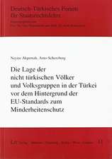 Die Lage der nicht türkischen Völker und Volksgruppen in der Türkei vor dem Hintergrund der EU-Standards zum Minderheitenschutz