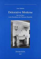 Dekorative Moderne