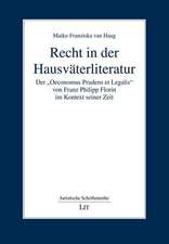 Recht in der Hausväterliteratur