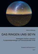 Das Ringen ums Seyn