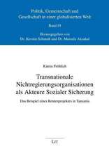 Transnationale Nichtregierungsorganisationen als Akteure Sozialer Sicherung