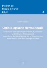 Christologische Hermeneutik