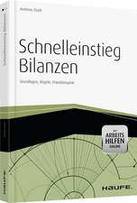 Schnelleinstieg Bilanzen