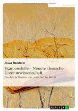 Examenshilfe - Neuere deutsche Literaturwissenschaft