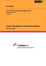 Investor Recognition und erwartete Renditen