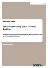 Marktbeherrschung durch Essential Facilities