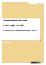 Nachhaltigkeit der BASF