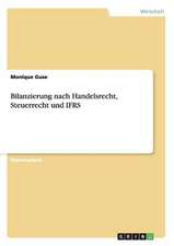 Bilanzierung nach Handelsrecht, Steuerrecht und IFRS