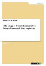 HMV Gruppe - Unternehmensanalyse, Balanced Scorecard, Strategieplanung