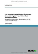 Der Gedenkstättenbesuch zur inhaltlichen Unterstützung der Unterrichtseinheit Nationalsozialismus