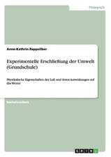 Experimentelle Erschließung der Umwelt (Grundschule)