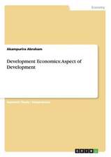 Development Economics