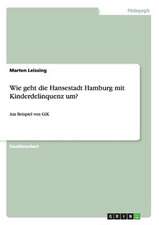 Wie geht die Hansestadt Hamburg mit Kinderdelinquenz um?