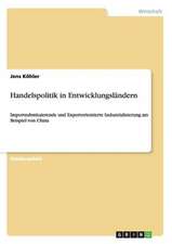 Handelspolitik in Entwicklungsländern