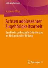 Achsen adoleszenter Zugehörigkeitsarbeit: Geschlecht und sexuelle Orientierung im Blick politischer Bildung