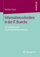 Informationsschreiben in der IT-Branche: Ein Leitfaden und Qualitätsprüfungsverfahren