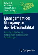 Management des Übergangs in die Elektromobilität: Radikales Umdenken bei tiefgreifenden technologischen Veränderungen