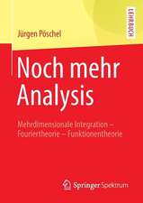 Noch mehr Analysis: Mehrdimensionale Integration, Fouriertheorie, Funktionentheorie