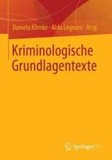 Kriminologische Grundlagentexte