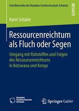 Ressourcenreichtum als Fluch oder Segen: Umgang mit Rohstoffen und Folgen des Ressourcenreichtums in Botswana und Kongo