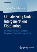 Climate Policy Under Intergenerational Discounting