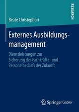 Externes Ausbildungsmanagement