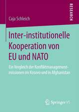 Inter-institutionelle Kooperation von EU und NATO