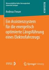 Ein Assistenzsystem für die energetisch optimierte Längsführung eines Elektrofahrzeugs