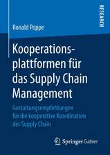 Kooperationsplattformen für das Supply Chain Management