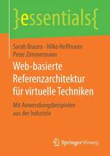 Web-basierte Referenzarchitektur für virtuelle Techniken 