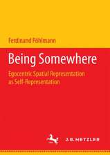 Being Somewhere: Egocentric Spatial Representation as Self-Representation