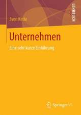 Unternehmen: Eine sehr kurze Einführung