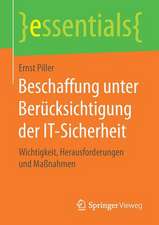 Beschaffung unter Berücksichtigung der IT-Sicherheit