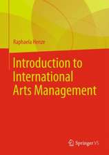 Introduction to International Arts Management