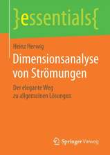 Dimensionsanalyse von Strömungen: Der elegante Weg zu allgemeinen Lösungen