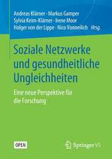 Soziale Netzwerke und gesundheitliche Ungleichheiten: Eine neue Perspektive für die Forschung