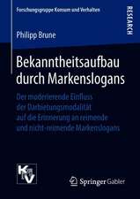 Bekanntheitsaufbau durch Markenslogans: Der moderierende Einfluss der Darbietungsmodalität auf die Erinnerung an reimende und nicht-reimende Markenslogans