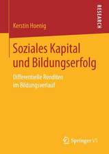 Soziales Kapital und Bildungserfolg