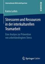 Stressoren und Ressourcen in der interkulturellen Teamarbeit