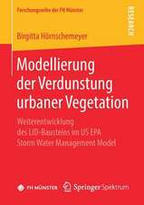 Modellierung der Verdunstung urbaner Vegetation