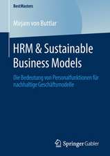 HRM & Sustainable Business Models